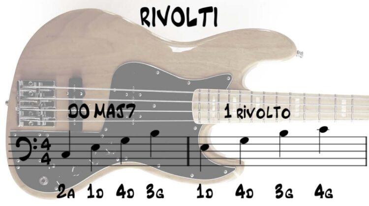 Accordi e rivolti sul basso elettrico